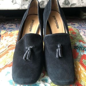 Gravity Pope Brand suede heels